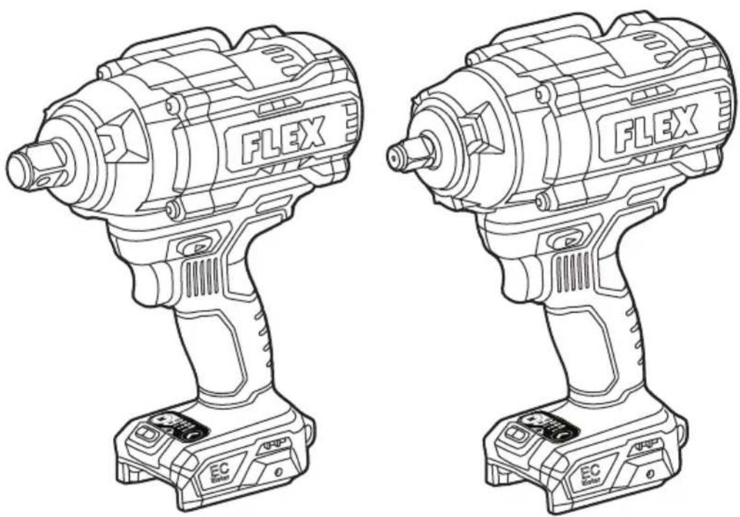 Flex IW 3/4" 1600 18-EC - 1