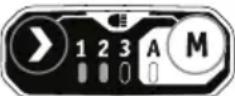 Flex IW 3/4" 1600 18-EC - Använda knappen „M“: - 2