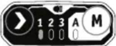 Flex IW 3/4" 1600 18-EC - Using the "M" button: - 5