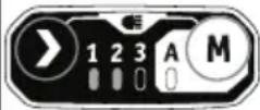 Flex IW 3/4" 1600 18-EC - Using the "M" button: - 2