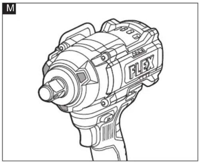 Flex IW 3/4" 1600 18-EC - 10