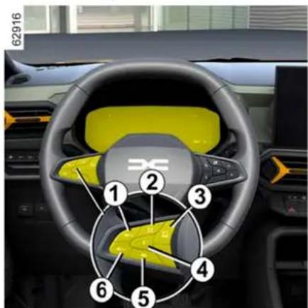 DACIA Nouveau Duster - Mise en régulation de vitesse - 1