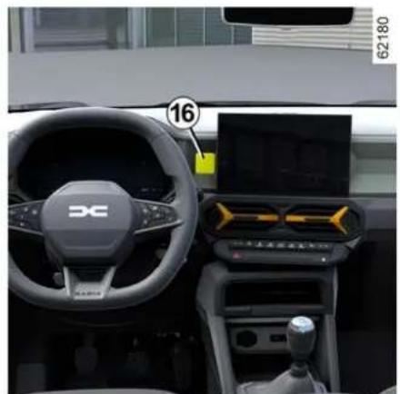 DACIA Nouveau Duster - Support de téléphone amovible B - 2