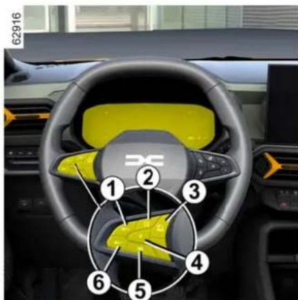 DACIA Nouveau Duster - Commandes - 1