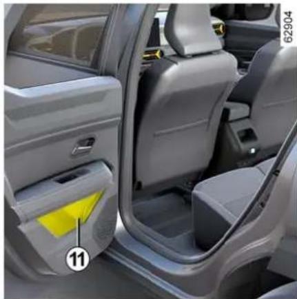 DACIA Nouveau Duster - Vide-poches de porte arriere 11 - 1