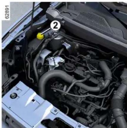 DACIA Nouveau Duster - Niveau liquide de refroidissement - 1