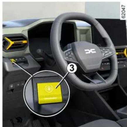 DACIA Nouveau Duster - Activation/desactivation:   Depuis l'écran multimédien - 2