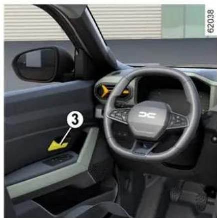 DACIA Nouveau Duster - Ouverture de l'intérieur - 1