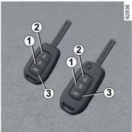 DACIA Nouveau Duster - CLÉ, TÉLÉCOMMANDE - 1