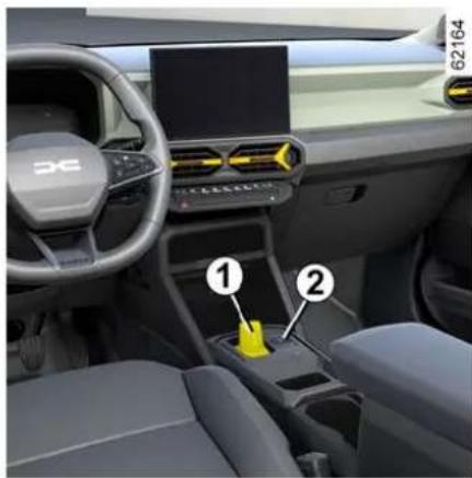 DACIA Nouveau Duster - Levier de selection 1 - 1