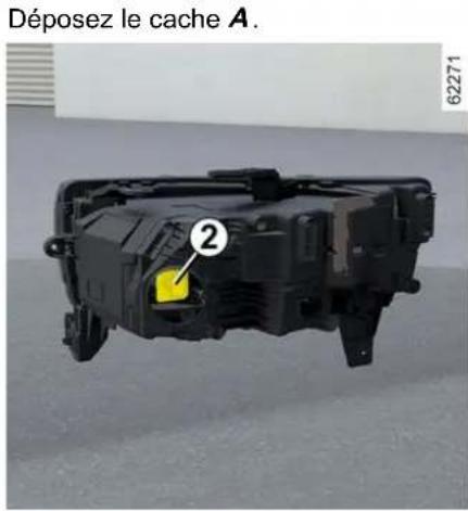 DACIA Nouveau Duster - FEUX, ÉCLAIRAGES : REMPLACEMENT DES LAMPES - 3