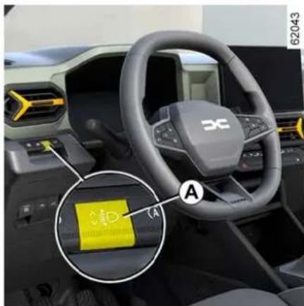 DACIA Nouveau Duster - Réglage des faisceaux lumineux - 1