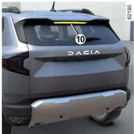 DACIA Nouveau Duster - FEUX, ÉCLAIRAGES : REMPLACEMENT DES LAMPES - 1