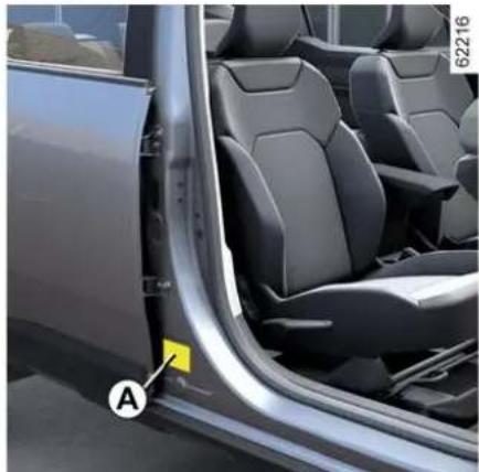 DACIA Nouveau Duster - Plaque d'identification vehicule - 1