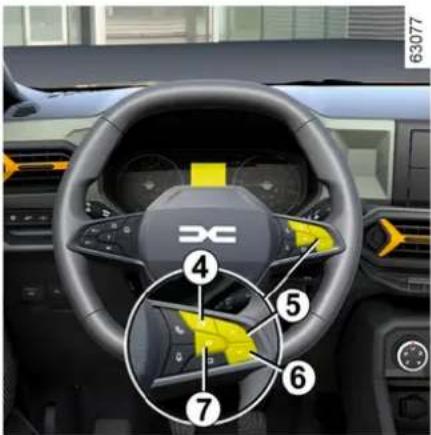 DACIA Nouveau Duster - FONCTIONS D'AIDES SUPPLEMENTAIRES À LA CONDUITE - 1