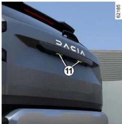 DACIA Nouveau Duster - FEUX, ÉCLAIRAGES : REMPLACEMENT DES LAMPES - 2