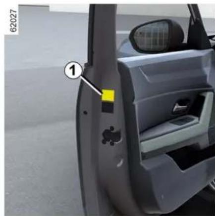 DACIA Nouveau Duster - AVERTISSEUR DE PERTE DE PRESSION DES PNEUMATIQUES - 2