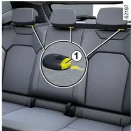 DACIA Nouveau Duster - Appuis-tete arrriere - 1