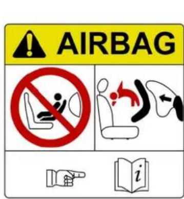 DACIA Nouveau Duster - SECURITE ENFANTS: DÉSACTIVATION, ACTIVATION AIRBAG PASSAGER AVANT - 3
