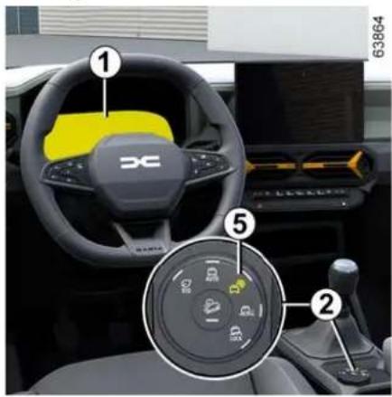 DACIA Nouveau Duster - Utilize ce mode sur routes carrossables et glissantes. - 1