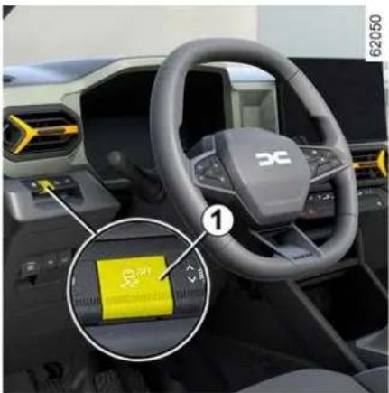 DACIA Nouveau Duster - DISPOSITIFS DE CORRECTION ET D'ASSISTANCE À LA CONDUITE - 1
