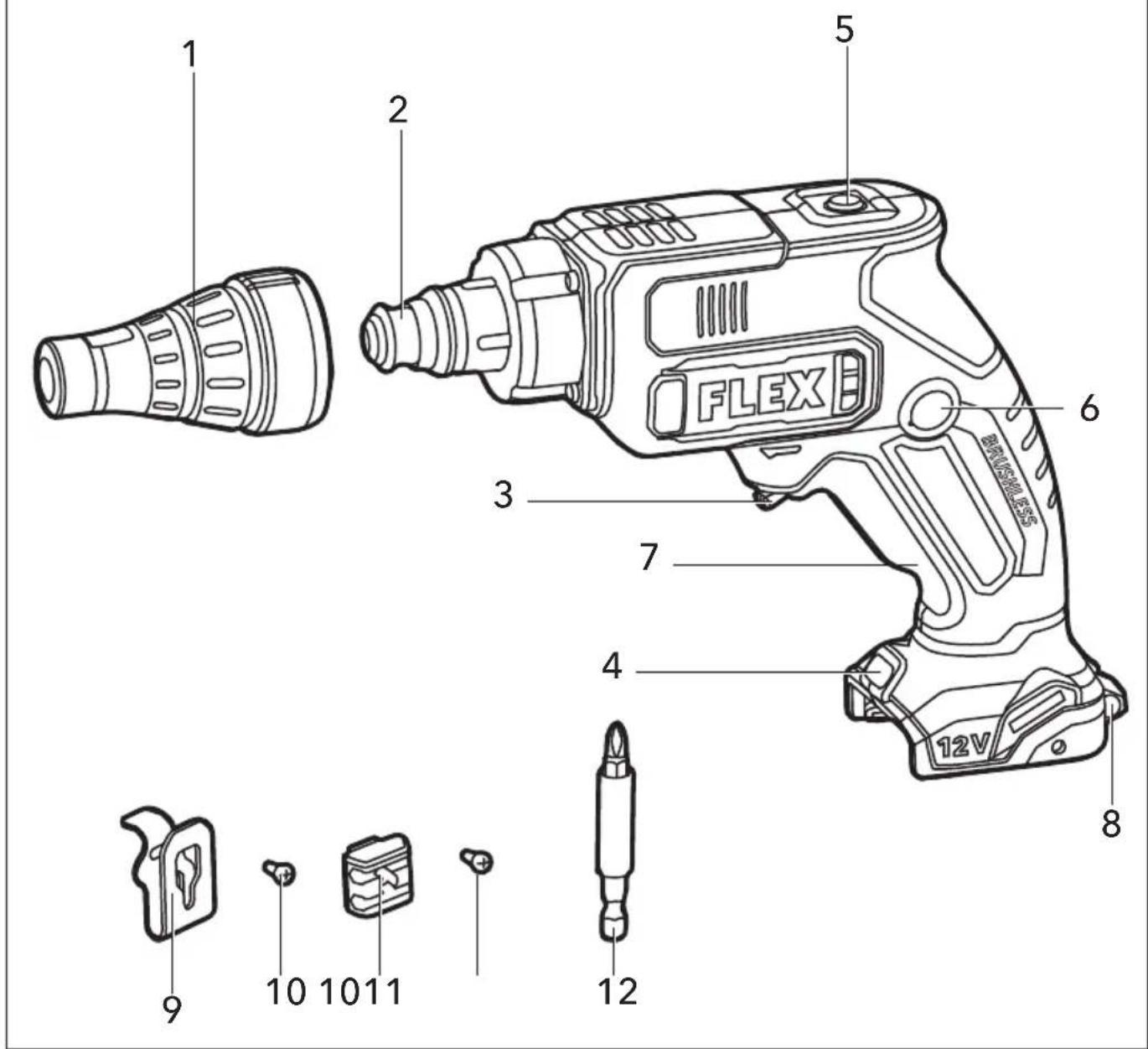 Flex DW 37 12-EC - 1