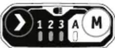 Flex IW 1/2" 1500 18-EC - Använda knappen „M“: - 7