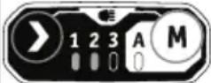Flex IW 1/2" 1500 18-EC - "M"-painikkeen käyttäminen: - 2