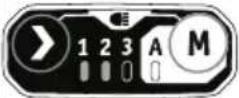 Flex IW 1/2" 1500 18-EC - Brug af "M"-knappen: - 2