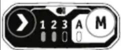 Flex IW 1/2" 1500 18-EC - Ved å bruke „M“-knappen: - 2