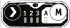 Flex IW 1/2" 1500 18-EC - „M“ mygtuko naudojimas: - 3