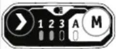 Flex IW 1/2" 1500 18-EC - Az „M“ gomb használata: - 2