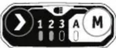 Flex IW 1/2" 1500 18-EC - Använda knappen „M“: - 6
