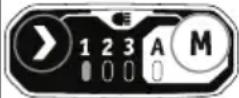 Flex IW 1/2" 1500 18-EC - Using the "M" button: - 1