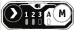 Flex IW 1/2" 1500 18-EC - Uporaba gumba »M«: - 2