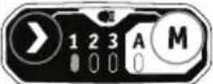 Flex IW 1/2" 1500 18-EC - Using the "M" button: - 5