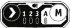 Flex IW 1/2" 1500 18-EC - "M"-painikkeen käyttäminen: - 8