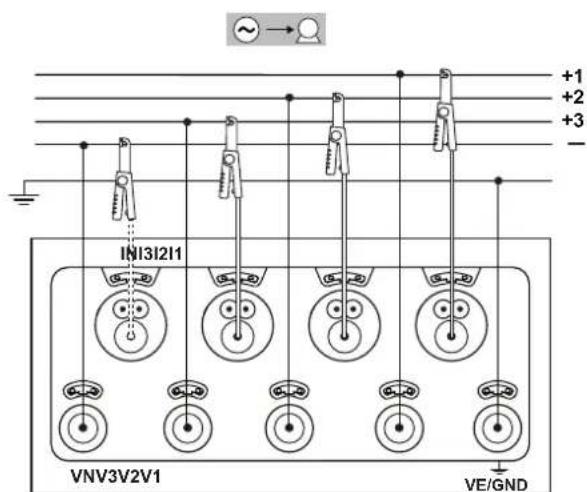 CHAUVIN ARNOUX PEL 115 - DC 4 fils : DC-4W - 2