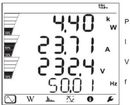 CHAUVIN ARNOUX PEL 112 - MODE DE MESURE - 6