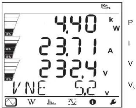 CHAUVIN ARNOUX PEL 112 - MODE DE MESURE - 2