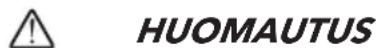 Flex TS 92 18-EC - VAROITUS! - 3