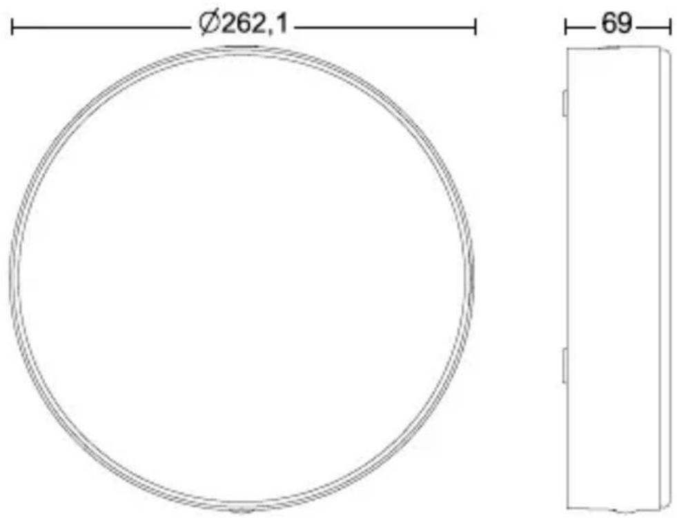 STEINEL RS PRO A20 SC - Produktmaße - 2