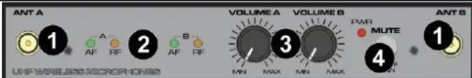 Vonyx VMA106 - MP3 VOLUME - 1