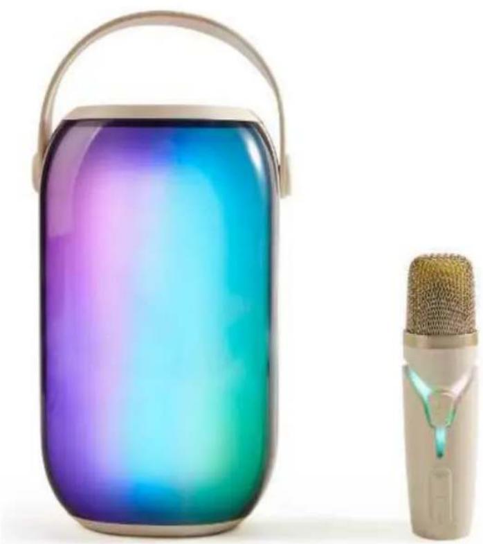LIVOO TEC624 - Karaoké portable sans fil Bluetooth® - 1