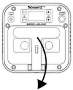 BeamZ BBP59 - ENLEVER LA BATTERIE - 1