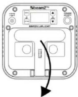 BeamZ BBP59 - REMOVE BATTERY USUN BATERIE - 1