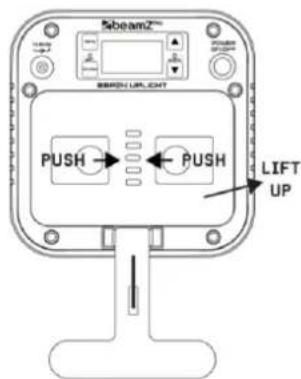 BeamZ BBP59 - REMOVE BATTERY USUN BATERIE - 2