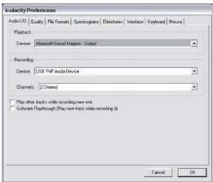 Audizio Fremont - USING AUDACITY - 1