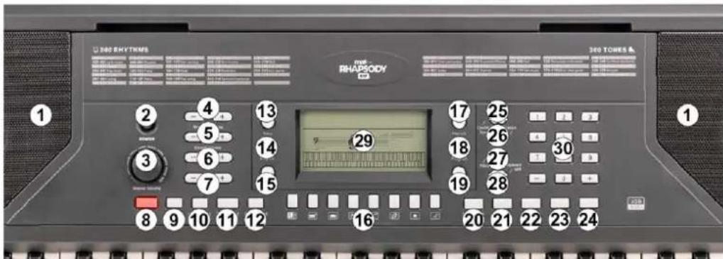 MAX Rhapsody61P - CONTROLS - 1