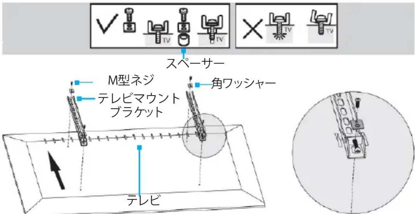 StarTech.com STNDMTV100 - テレビマウントブラケットの装着 - 1